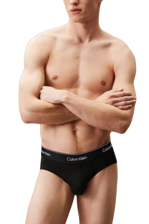 Бельо (Pack of 3) Hip Brief LV00NB4388 TM6 black w/dtm wb — снимка 2