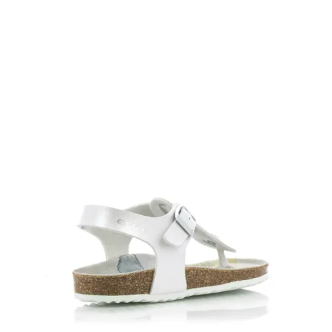 Сандали Момичета GEOX – J258MB C1000 J ADRIEL GIRL WHITE — снимка 2