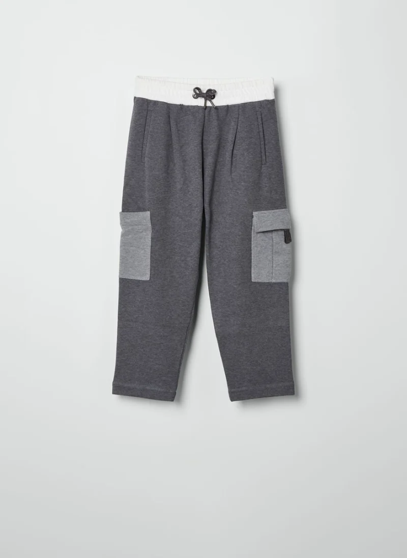 Спортен панталон 'Cargo' Brunello Cucinelli Kids
