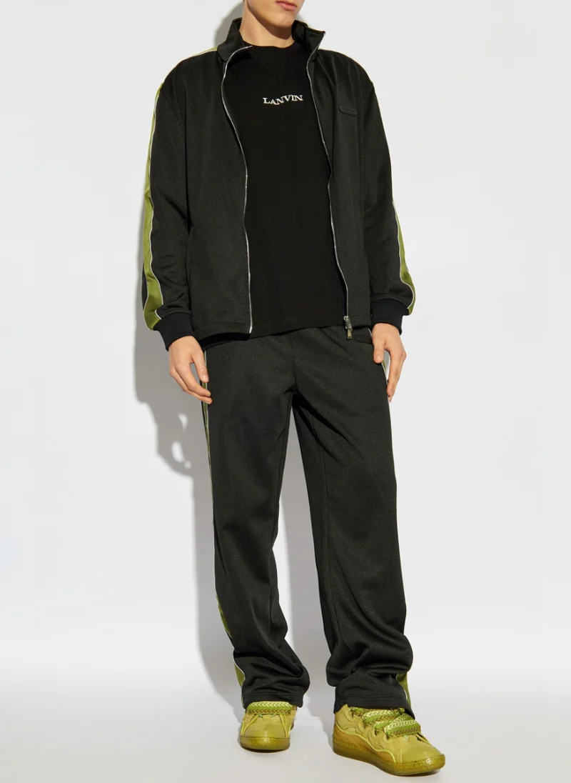 Спортно долнище с контрастни кантове Lanvin