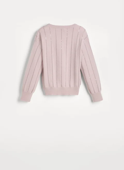 Фин пуловер с кашмир Brunello Cucinelli Kids 4-6 — снимка 2