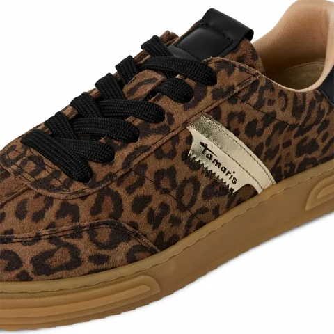 Дамски Сникърс TAMARIS – 1-23788-42-329 LEOPARD COMB — снимка 4