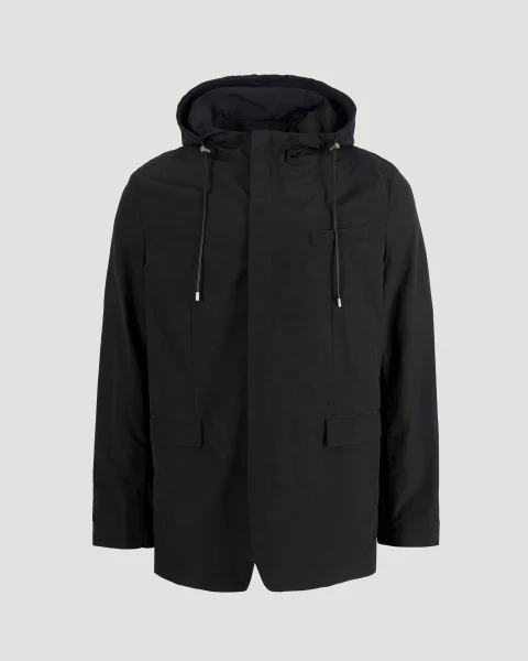 Hooded Jacket in Nylon