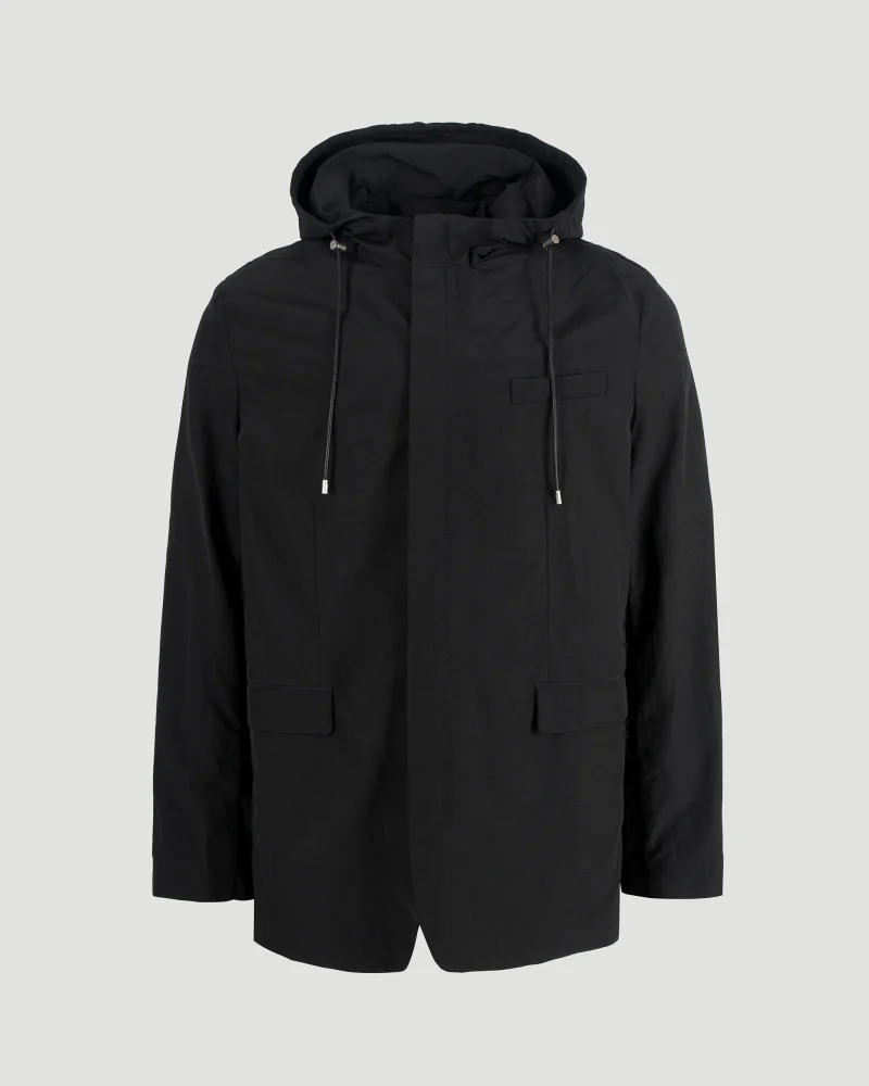 Hooded Jacket in Nylon
