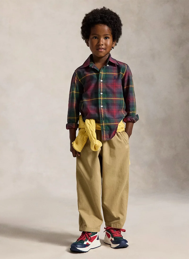 Риза с кариран принт Ralph Lauren Kids 2-7