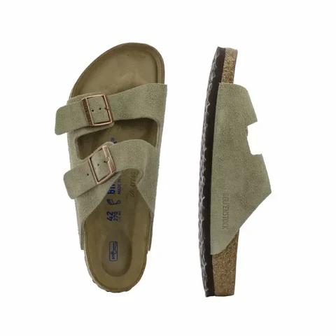 Мъжки Чехли Комфорт BIRKENSTOCK – 951301 ARIZONA TAUPE — снимка 5