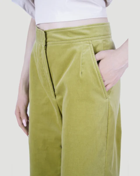 Flared Velvet Pants — снимка 4