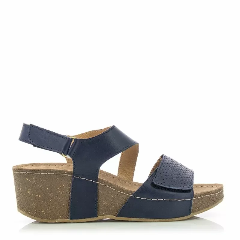 Дамски Сандали На Платформа COCONUT – 184.204 NAVY