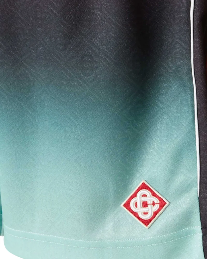 Gradient Monogram Jacquard Football Shorts — снимка 2