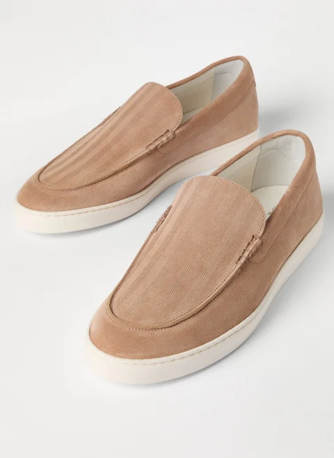 Велурени мокасини 'Sport style' Brunello Cucinelli — снимка 8