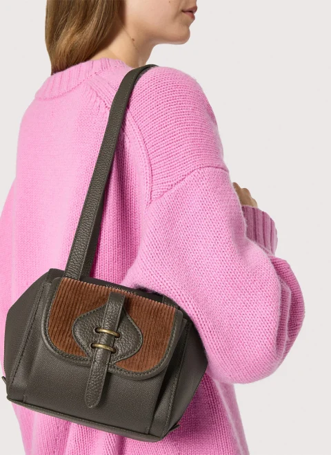 Мини чанта Coccinelle Mavery Pocket Fango Cognac — снимка 5