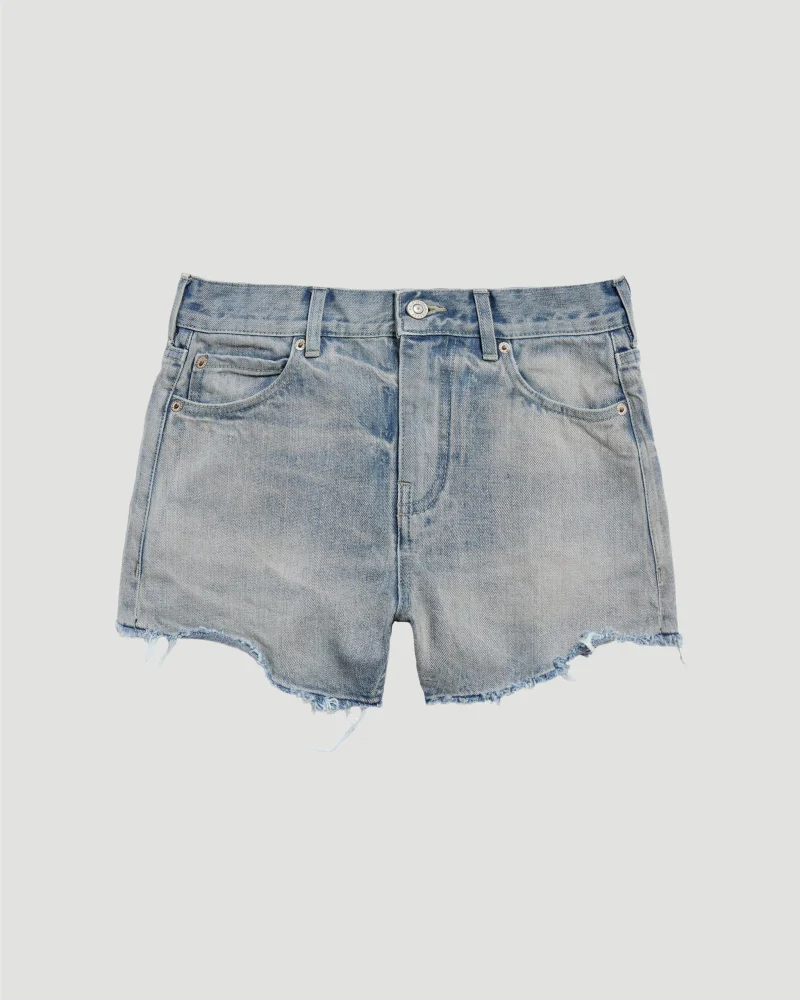 Mini Shorts in Light Blue