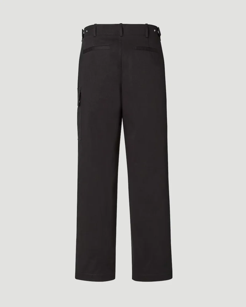 Black Gabardine Trousers — снимка 3