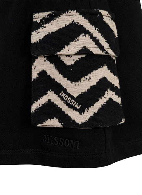 Пола с контрастни детайли Missoni Kids — снимка 3