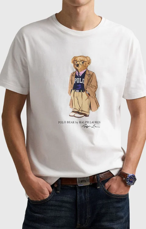 Тениска с Polo Bear принт — снимка 4
