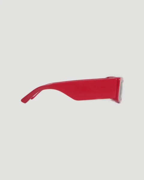 Max Rectangle Sunglasses in Red — снимка 4