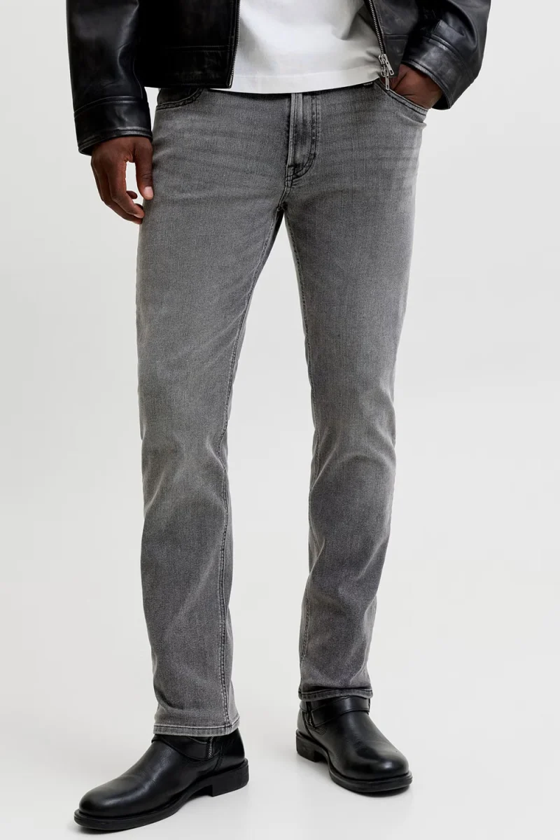 Jeans Jjiclark Jjbasic Ha 224 12300751 BS000031 black denim — снимка 2
