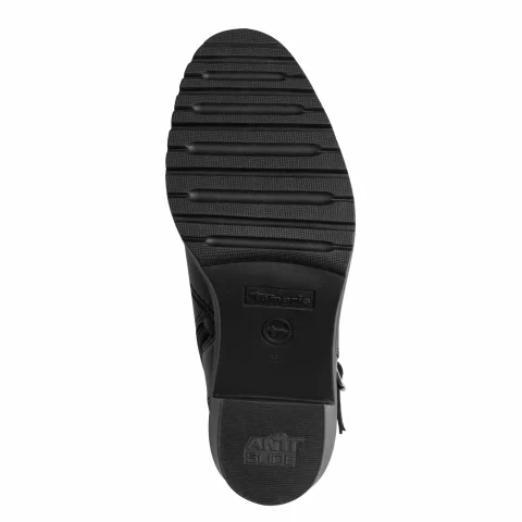 Дамски Боти На Ток TAMARIS – 1-25383-45-003 BLACK LEATHER — снимка 6