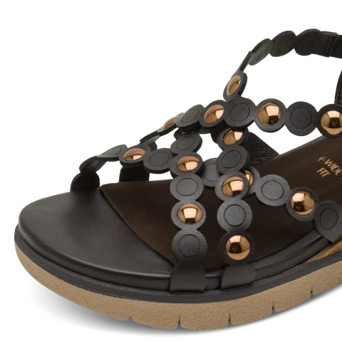 Дамски Сандали На Платформа Tamaris COMFORT – 88738 MOCCA NAPPA — снимка 4