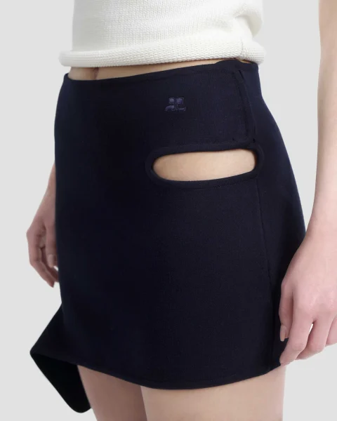 Loop Knit Mini Skirt — снимка 2