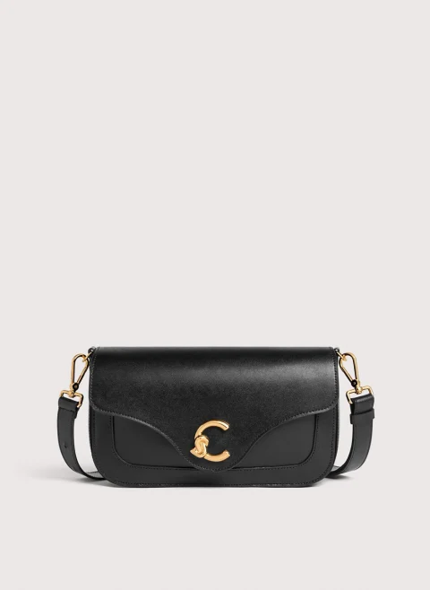 Кожена чанта Coccinelle C-Me Medium — снимка 6