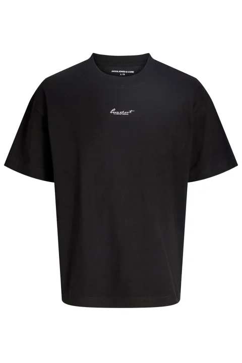 T-Shirt Jcomineral Silver Chrome Ss Crew 12292906 C-N10 black