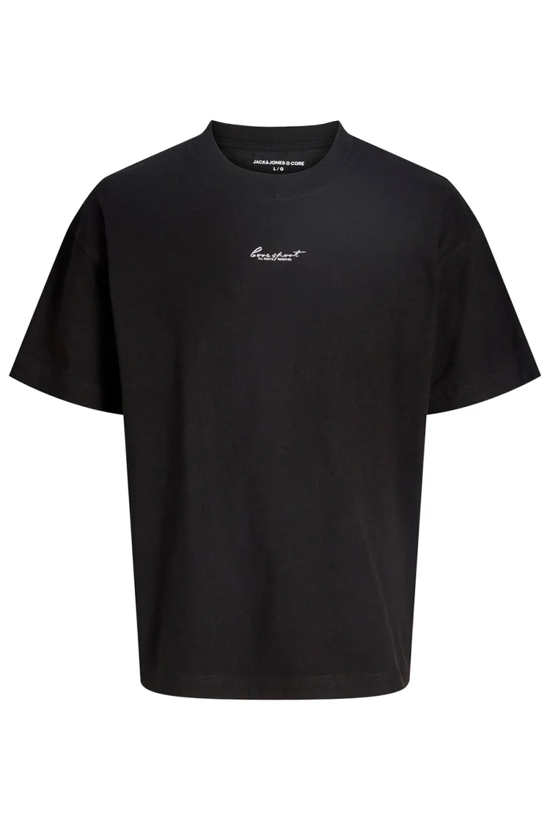 T-Shirt Jcomineral Silver Chrome Ss Crew 12292906 C-N10 black