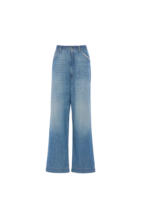 Wide-Leg Jeans