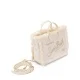 Дамска чанта кадифе Mini Vanity SAINT BARTH — снимка 3