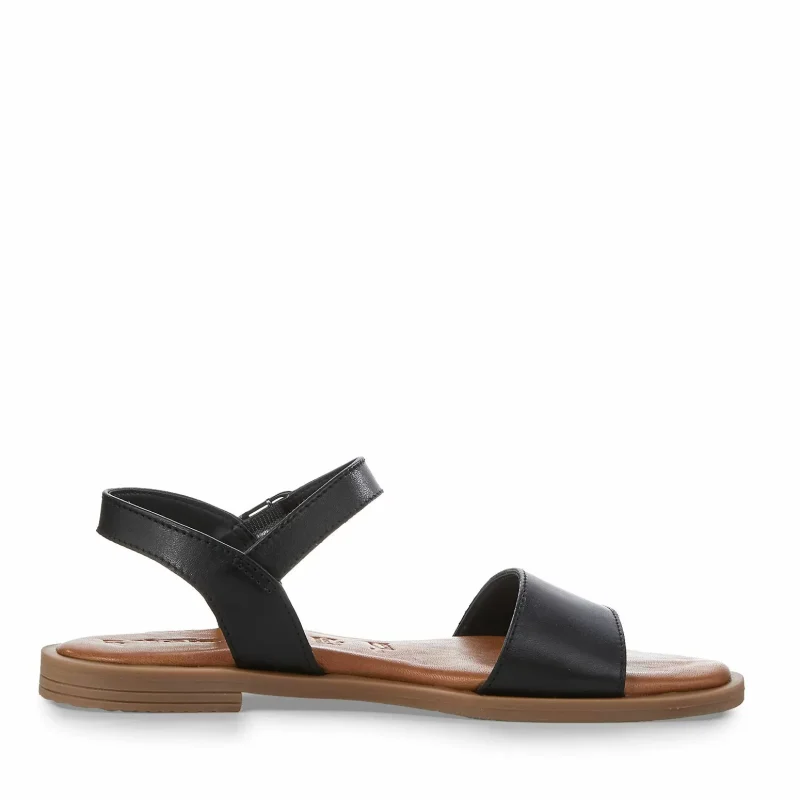 Дамски Равни Сандали TAMARIS – 1-28160-42-001 BLACK — снимка 2