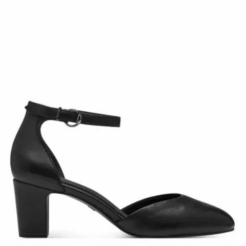 Токчета TAMARIS – 1-22401-42-003 BLACK LEATHER