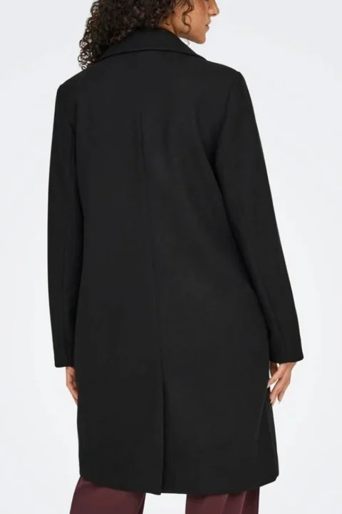 Палто Onladina Long 15349217 C-N10 black — снимка 2