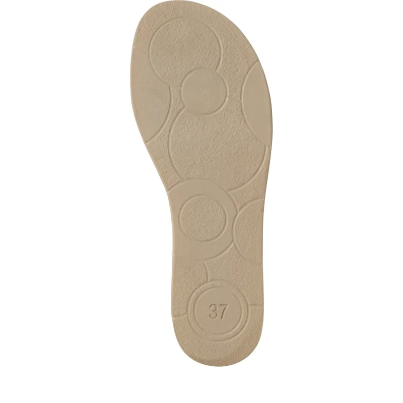 Дамски Равни Сандали TAMARIS – 1-28200-44-964 COPPER COMB_29 — снимка 6