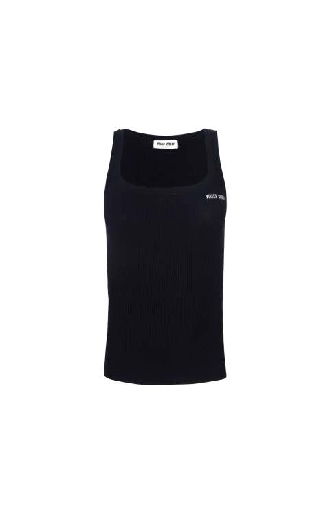 Cotton Knit Tank Top