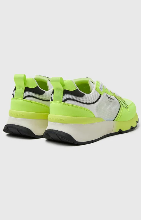 Спортни обувки BRIT PRO NEON с мрежести акценти — снимка 4
