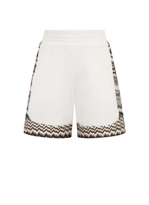 Къс панталон с принт 'Zig-Zag' Missoni Kids