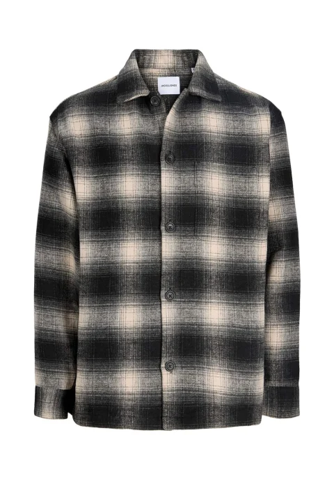 Риза Jjesoho Ollie Overshirt 12300017 19-0201 TCX asphalt