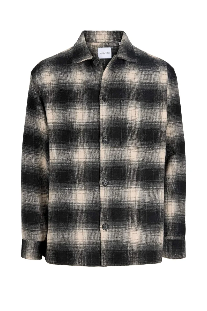 Риза Jjesoho Ollie Overshirt 12300017 19-0201 TCX asphalt