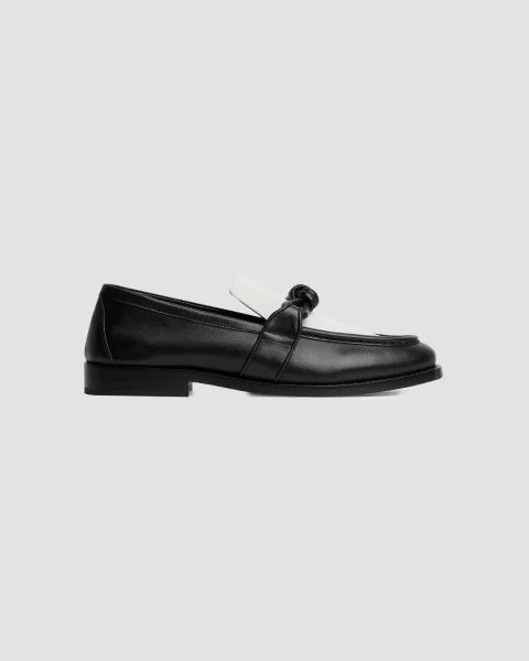 Astaire Loafers in Black and White