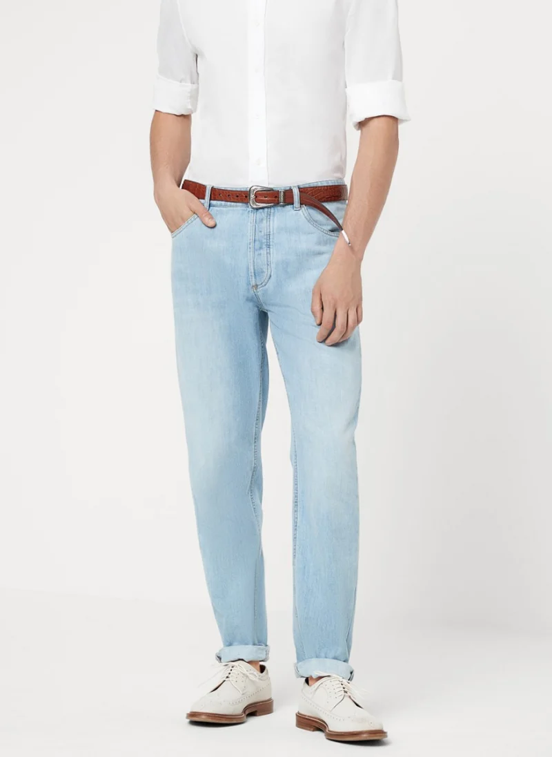 Деним 'Traditional fit' Brunello Cucinelli