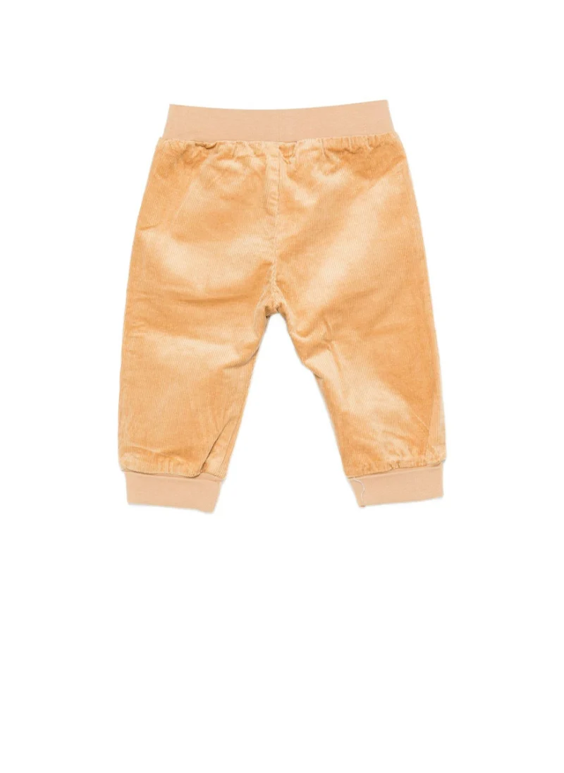 Панталон от рипсено кадифе Moschino Kids — снимка 2