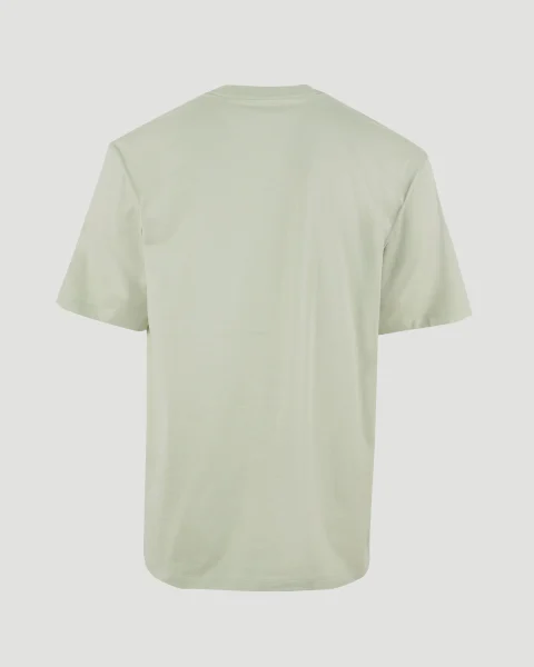 Regular Short Sleeve T-Shirt in Light Green — снимка 3
