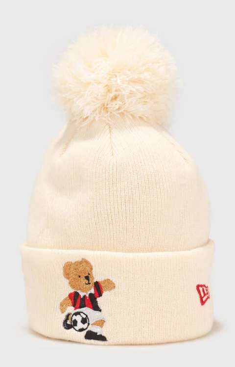 Плетена шапка с бродеря NEW ERA X AC MILAN