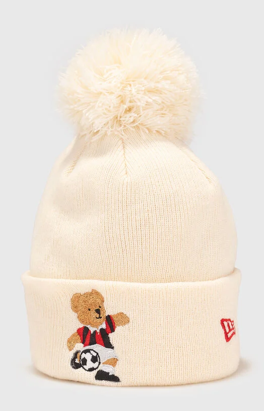 Плетена шапка с бродеря NEW ERA X AC MILAN