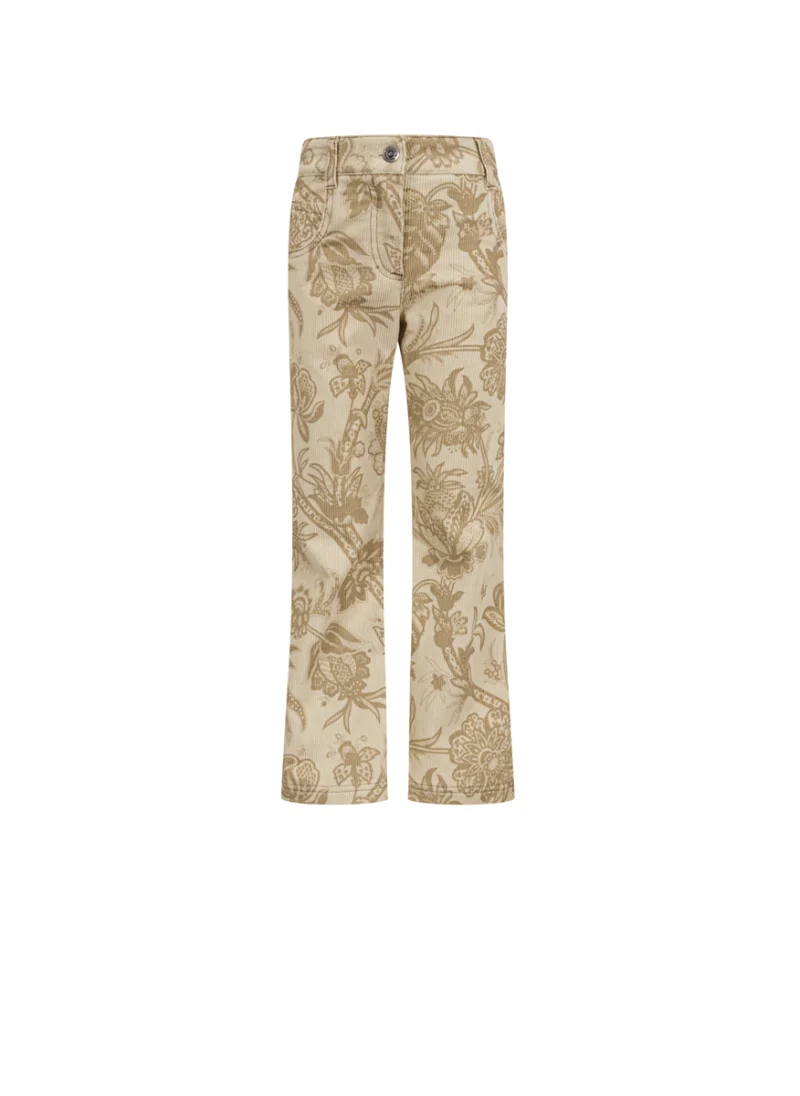 Панталон от рипсено кадифе Etro Kids