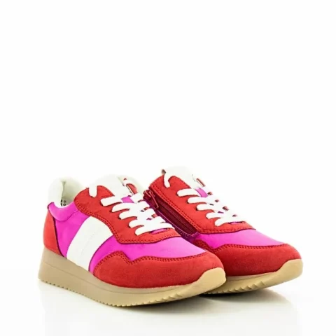 Дамски Сникърс Jana Softline – Jana Softline RED/FUCHSIA — снимка 4