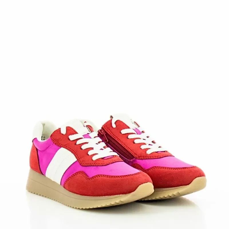 Дамски Сникърс Jana Softline – Jana Softline RED/FUCHSIA — снимка 4