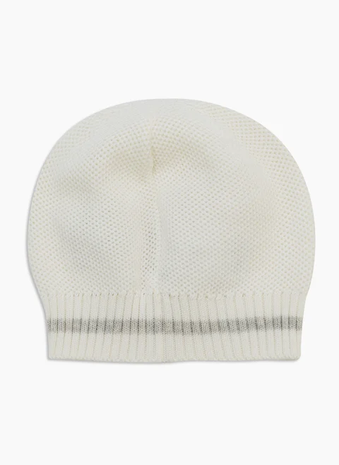 Шапка с бродерия Brunello Cucinelli Kids — снимка 2