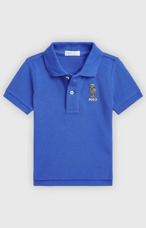 Поло-шърт с лого Polo Bear