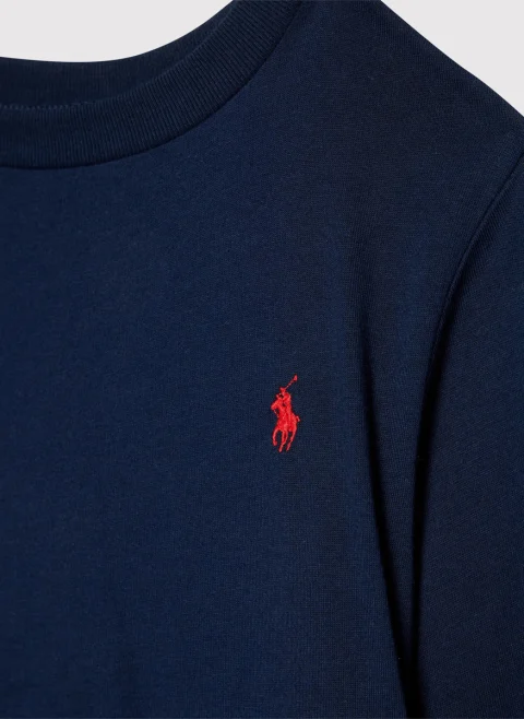 Пуловер с лого бродерия Ralph Lauren Kids 2-7 — снимка 2